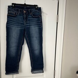 Daytrip buckle Dark Blue Ankle Jeans